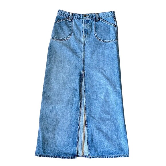 Polo Ralph Lauren Dresses & Skirts - Polo Jeans Co. Ralph Lauren Skirt Womens Size 6 Blue Denim Maxi Front Slit